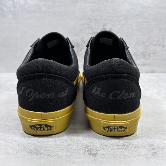 Vans Harry Potter Old Skool Golden Snitch Sneakers - Women's Size 7 / Men's 5.5 - Picture 6 of 10